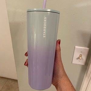 Starbucks ss lavender mint ombré tumbler